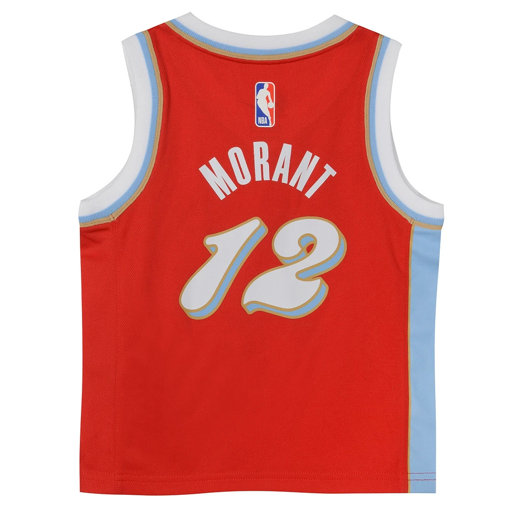 Infant Nike Ja Morant Red Memphis Grizzlies 2024/25 Swingman Player Jersey - City Edition