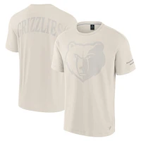 Men's Fanatics Cream Memphis Grizzlies Elements Iconic T-Shirt