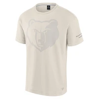 Men's Fanatics Cream Memphis Grizzlies Elements Iconic T-Shirt