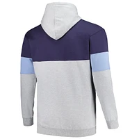 Men's Fanatics Navy/Light Blue Memphis Grizzlies Big & Tall Pullover Hoodie