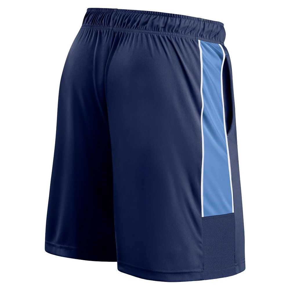 Men's Fanatics Navy Memphis Grizzlies Game Winner Defender Shorts