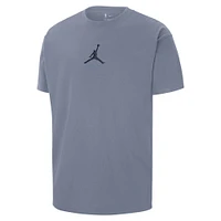 Men's Jordan Brand Blue Memphis Grizzlies Statement Edition Jumpman Flight Heavyweight T-Shirt