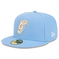 Men's New Era Blue Memphis Grizzlies 2024/25 City Edition Alternate 59FIFTY Fitted Hat