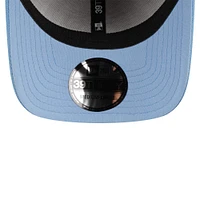 Men's New Era Gray/Light Blue Memphis Grizzlies Striped 39THIRTY Flex Hat
