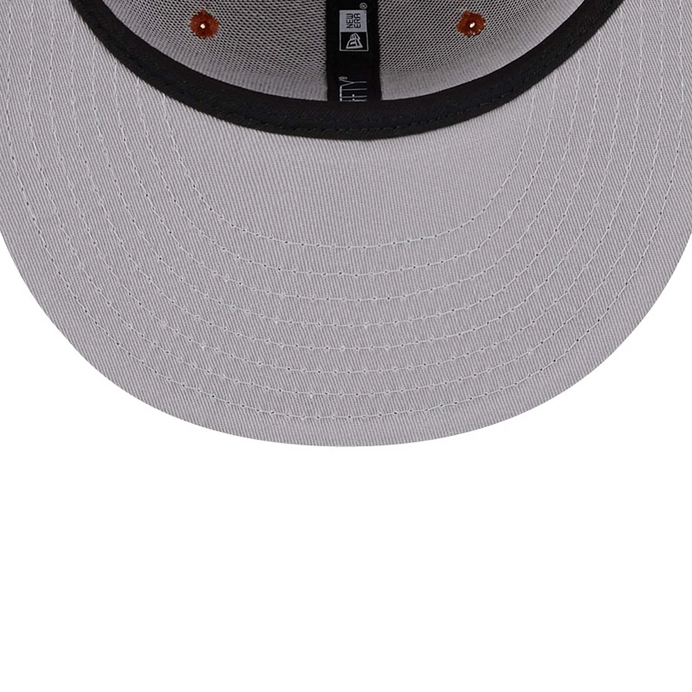 Men's New Era Rust/Black Memphis Grizzlies Two-Tone 59FIFTY Fitted Hat