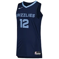 Men's Nike Ja Morant Navy Memphis Grizzlies Authentic Jersey - Icon Edition
