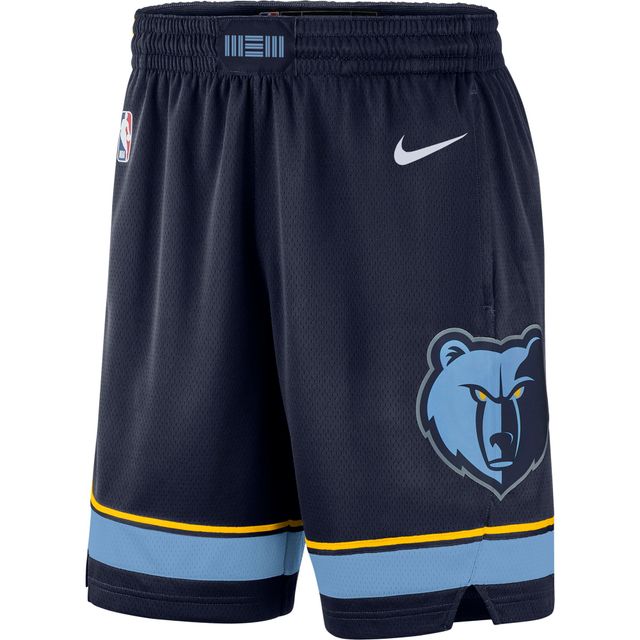 Short Swingman Homme Nike 2019/20 Memphis Grizzlies Icon Edition Bleu Marine