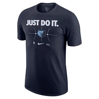 Men's Nike Navy Memphis Grizzlies Just Do It T-Shirt