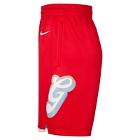 Men's Nike Red Memphis Grizzlies 2024/25 City Edition Swingman Shorts
