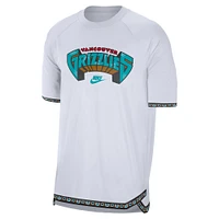 Men's Nike  White Memphis Grizzlies 2024/25 Classic Edition Pregame Shooting T-Shirt
