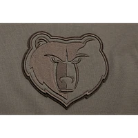 Men's Pro Standard Brown Memphis Grizzlies Neutrals Short Sleeve Pullover Hoodie