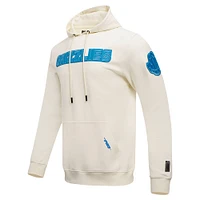 Men's Pro Standard Cream Memphis Grizzlies Triple Tonal DK Pullover Hoodie
