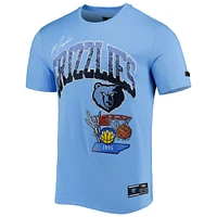 Men's Pro Standard Light Blue Memphis Grizzlies Hometown Chenille T-Shirt