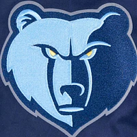 Men's Pro Standard Navy Memphis Grizzlies Area Code Twill Full-Zip Jacket