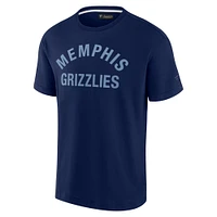 Unisex Fanatics Navy Memphis Grizzlies Elements Super Soft Short Sleeve T-Shirt