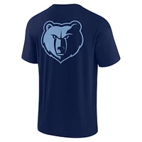 Unisex Fanatics Navy Memphis Grizzlies Elements Super Soft Short Sleeve T-Shirt