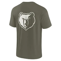 Unisex Fanatics Olive Memphis Grizzlies Elements Super Soft Short Sleeve T-Shirt