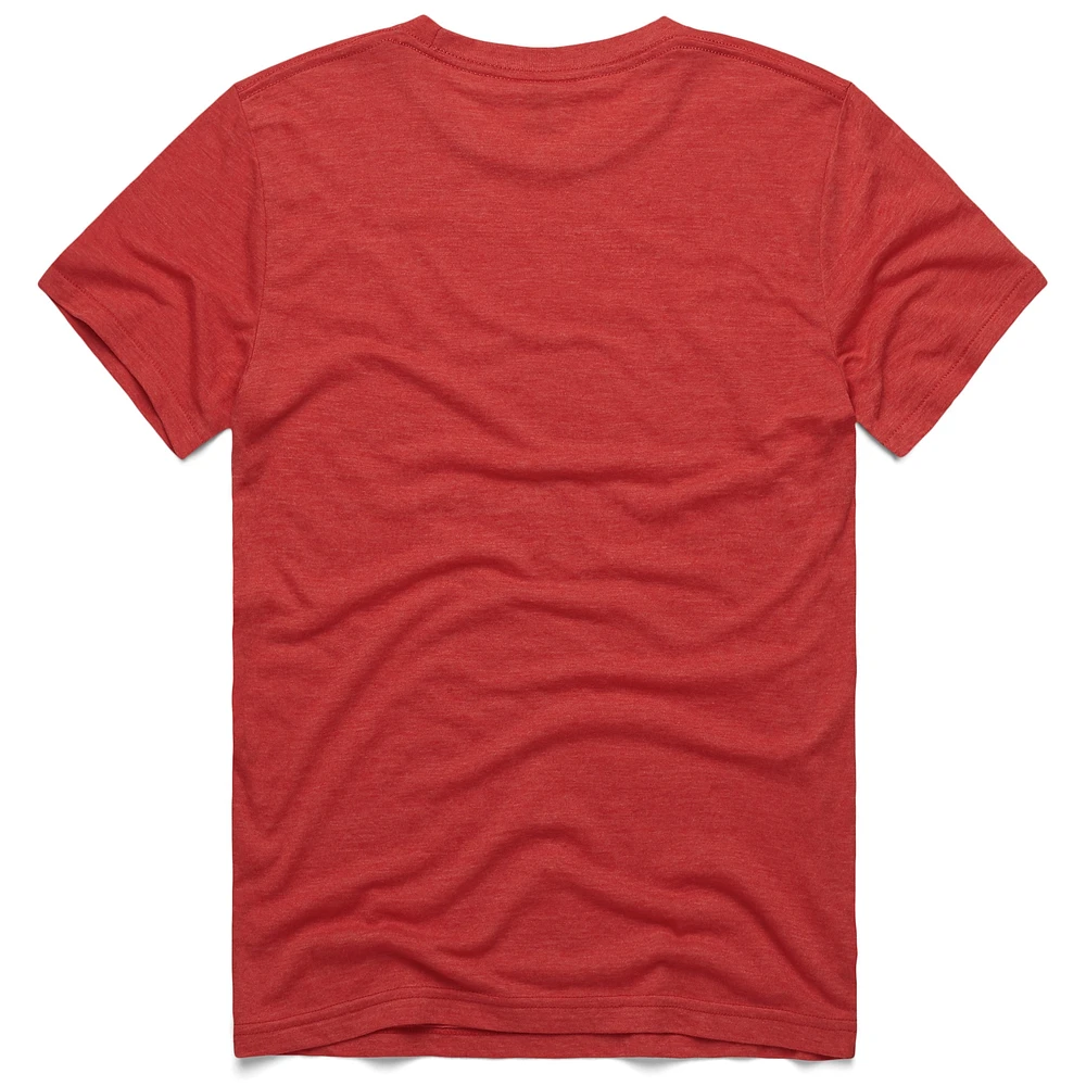 Unisex Homage Ja Morant Red Memphis Grizzlies 2024/25 City Edition Caricature Tri-Blend T-Shirt
