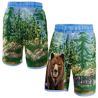 Short unisexe NBA & KidSuper Studios by Fanatics Blue Memphis Grizzlies Hometown