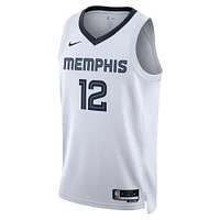 Unisex Nike Ja Morant White Memphis Grizzlies Swingman Jersey - Association Edition