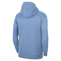 Unisex Nike Light Blue Memphis Grizzlies 2023/24 Performance Spotlight On-Court Practice Pullover Hoodie
