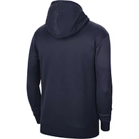 Unisex Nike Navy Memphis Grizzlies 2023/24 Performance Spotlight On-Court Practice Pullover Hoodie