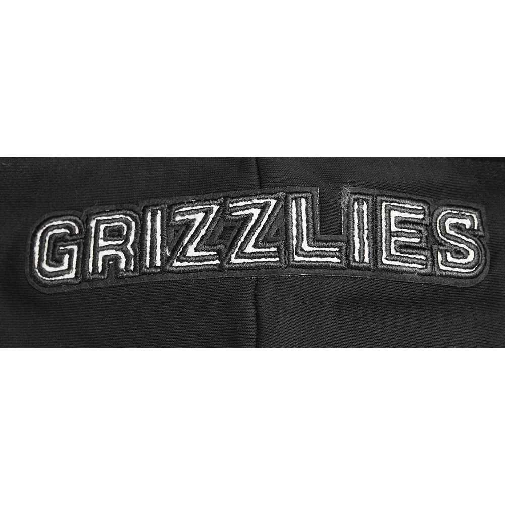 Women's Pro Standard Black Memphis Grizzlies 2023/24 City Edition Cropped Pullover Hoodie