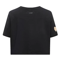 Women's Pro Standard Black Memphis Grizzlies Holiday Glam Boxy T-Shirt