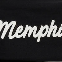 Women's Pro Standard Black Memphis Grizzlies Paint The City Cropped Pullover Sweatshirt