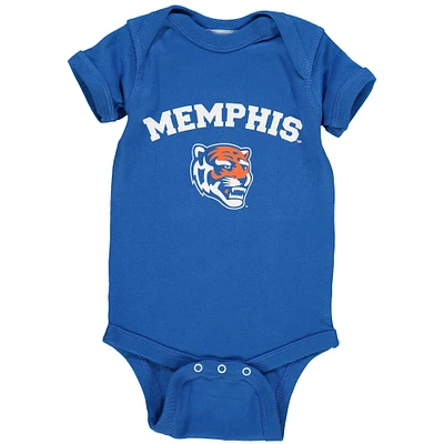 Body bébé Royal Memphis Tigers Arch & Logo
