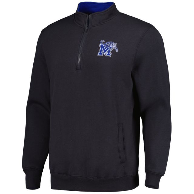Veste Colosseum Charcoal Memphis Tigers Tortugas Logo Quarter-Zip pour homme
