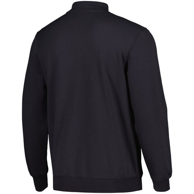 Veste Colosseum Charcoal Memphis Tigers Tortugas Logo Quarter-Zip pour homme