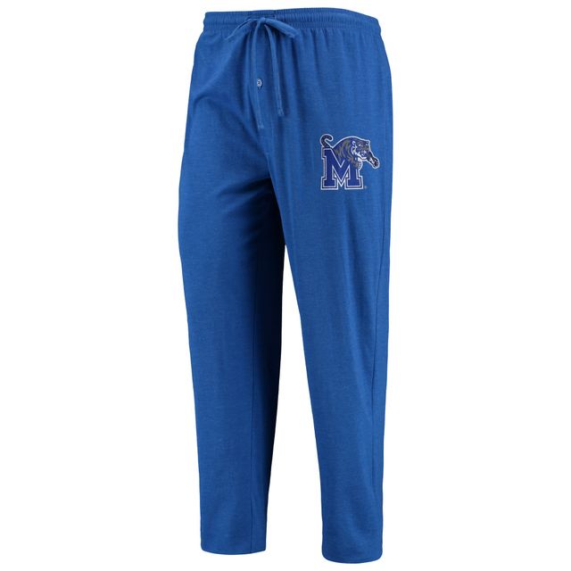 Concepts Sport Royal/Heathered Charcoal Memphis Tigers Meter T-shirt à manches longues et pantalon Ensemble de nuit