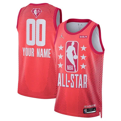 Men's Jordan Brand Red 2022 NBA All-Star Game - Swingman Custom Jersey