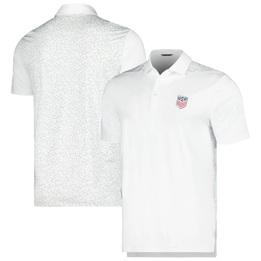 Polo Performance USMNT Spry blanc Levelwear pour hommes