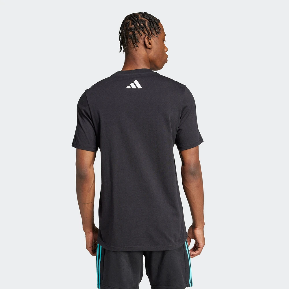 Men's adidas Mercedes-AMG Petronas F1 Team Fan Wear DNA Alphaskin Graphic T-Shirt