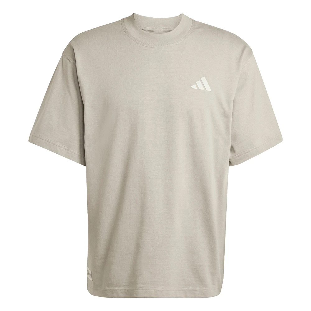 Men's adidas  Tan Mercedes-AMG Petronas F1 Team Fan Wear Premium T-Shirt