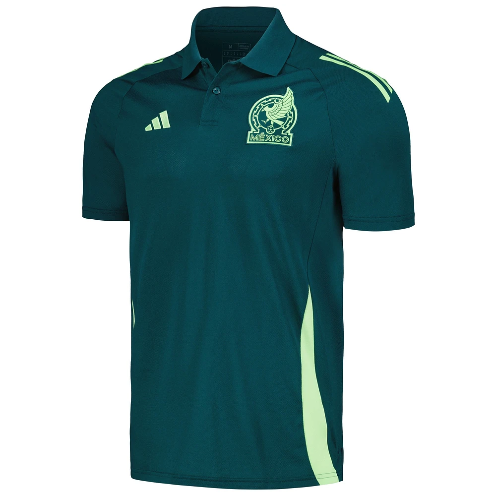 Men's adidas  Green Mexico National Team 2024 Raglan Polo