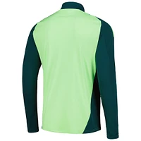 Men's adidas Green Mexico National Team 2024 Training Quarter-Zip Top