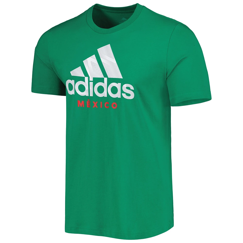 Men's adidas Green Mexico National Team DNA Graphic T-Shirt