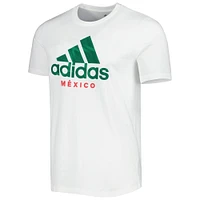 Men's adidas White Mexico National Team DNA Graphic T-Shirt