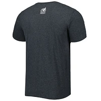 T-shirt Templo de l'équipe nationale mexicaine Heather Charcoal pour hommes