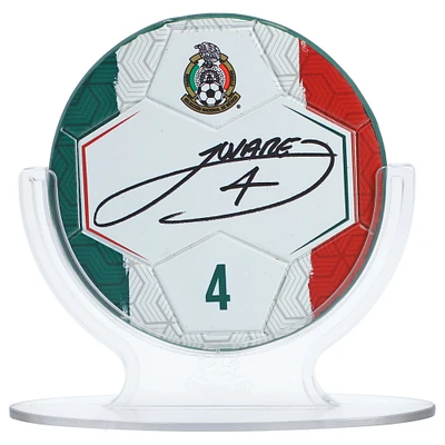 Signables Edson Alvarez Mexique Série Signature de l'équipe nationale à collectionner