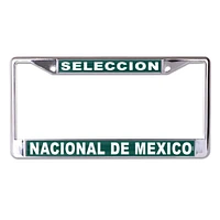 Cadre de plaque d'immatriculation avec logo de l'équipe nationale du Mexique WinCraft