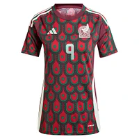 Women's adidas Raul Jimenez Burgundy Mexico National Team 2024 Home Replica Player Jersey