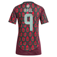 Women's adidas Raul Jimenez Burgundy Mexico National Team 2024 Home Replica Player Jersey
