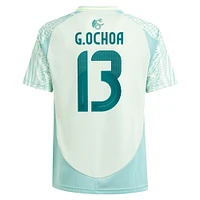 Youth adidas Guillermo Ochoa Green Mexico National Team 2024 Away Replica Player Jersey