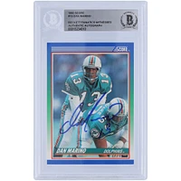 Dan Marino Miami Dolphins Autographed 1990 Score #13 Beckett Fanatics Witnessed Authenticated Card