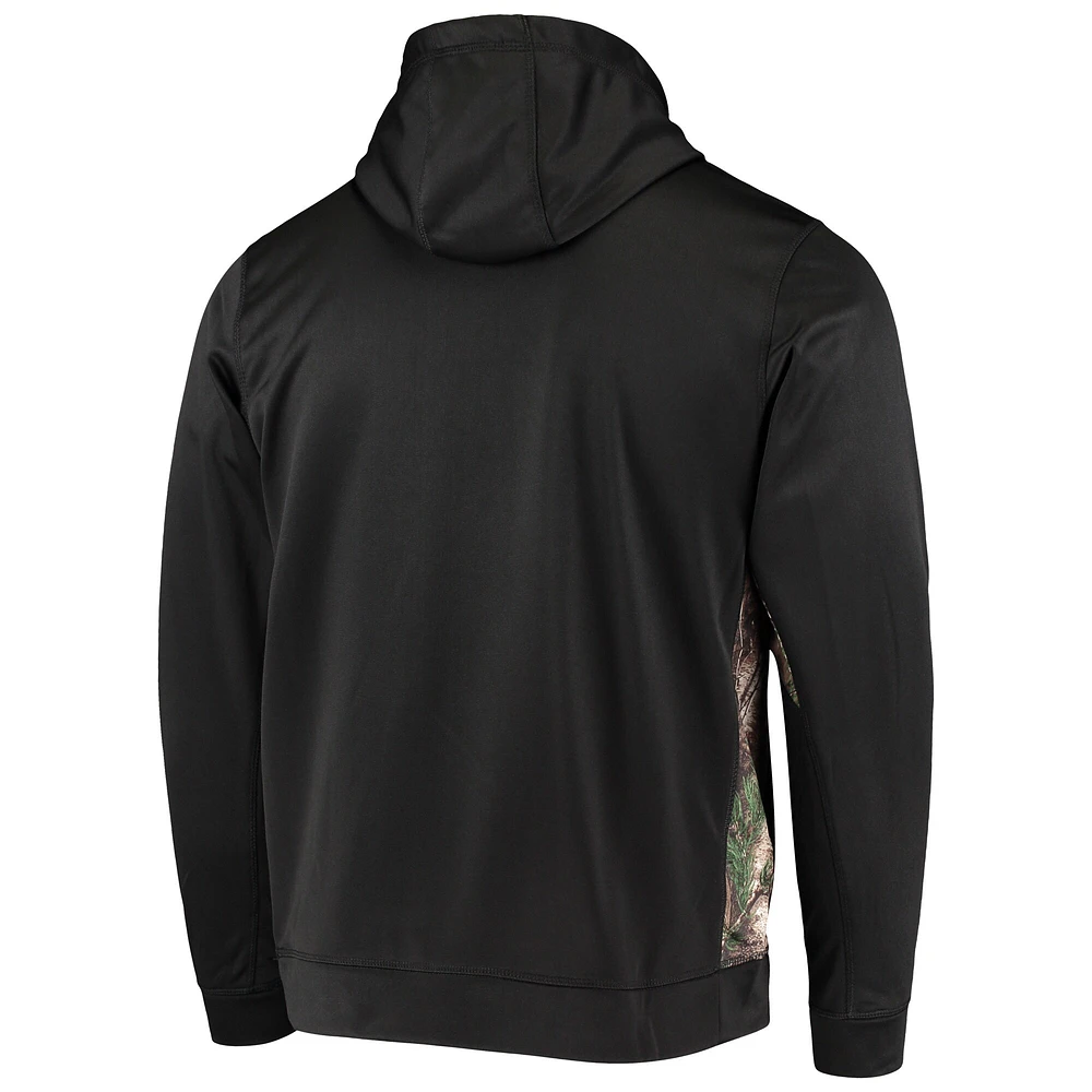 Men's Dunbrooke Black/Realtree Camo Miami Dolphins Logo Ranger Pullover Hoodie