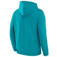 Men's Fanatics  Aqua Miami Dolphins Pylon Cam Legacy Pullover Hoodie